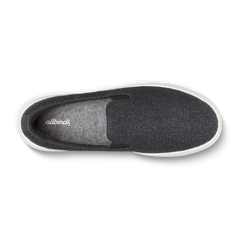 Women's Wool Cruiser Slip On - Natural Black (Blizzard Sole)