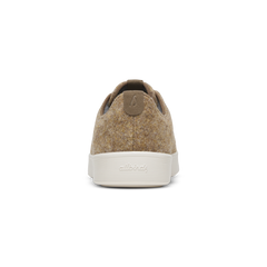 Men's Wool Cruiser - Dark Camel (Natural White Sole)