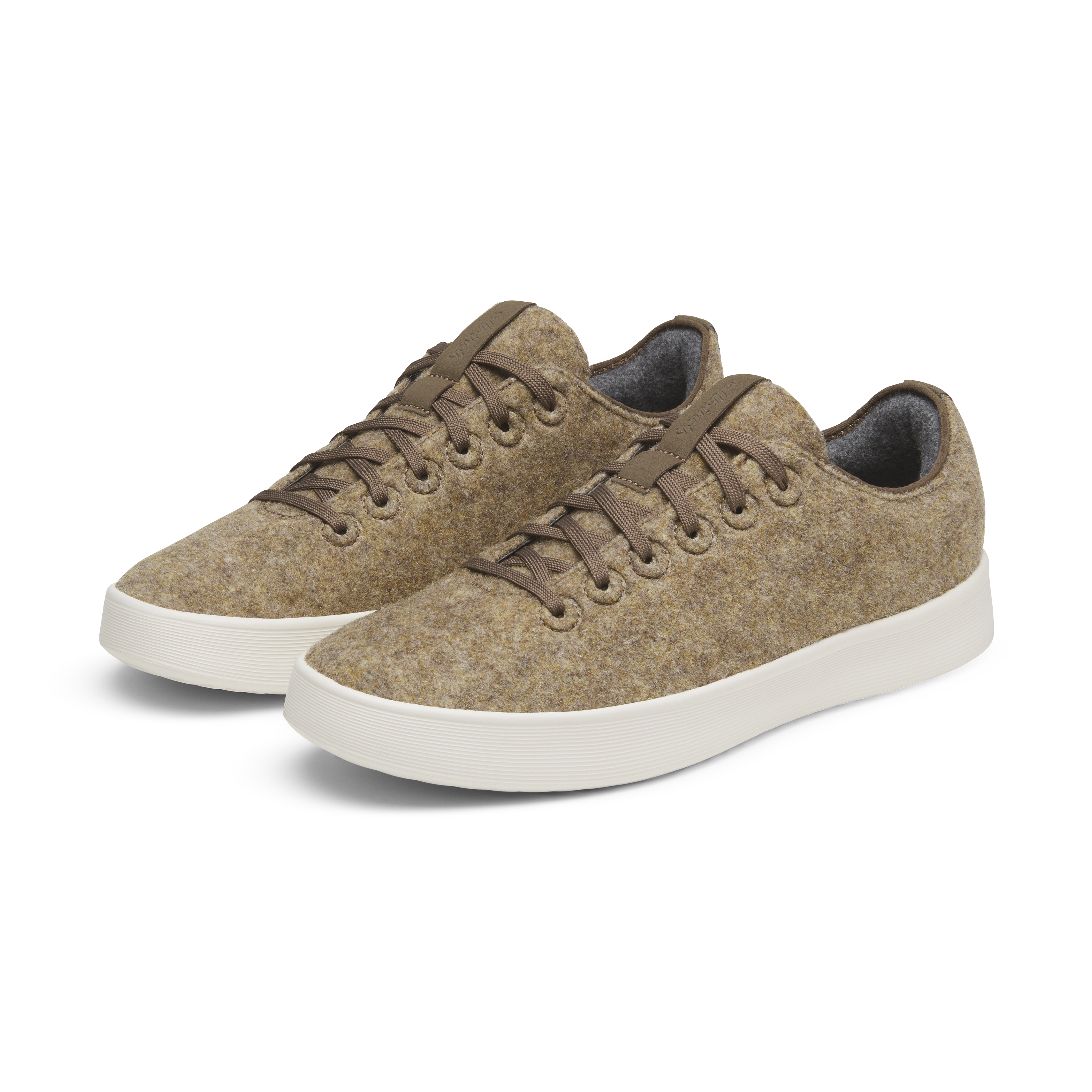 Men's Wool Cruiser - Dark Camel (Natural White Sole)