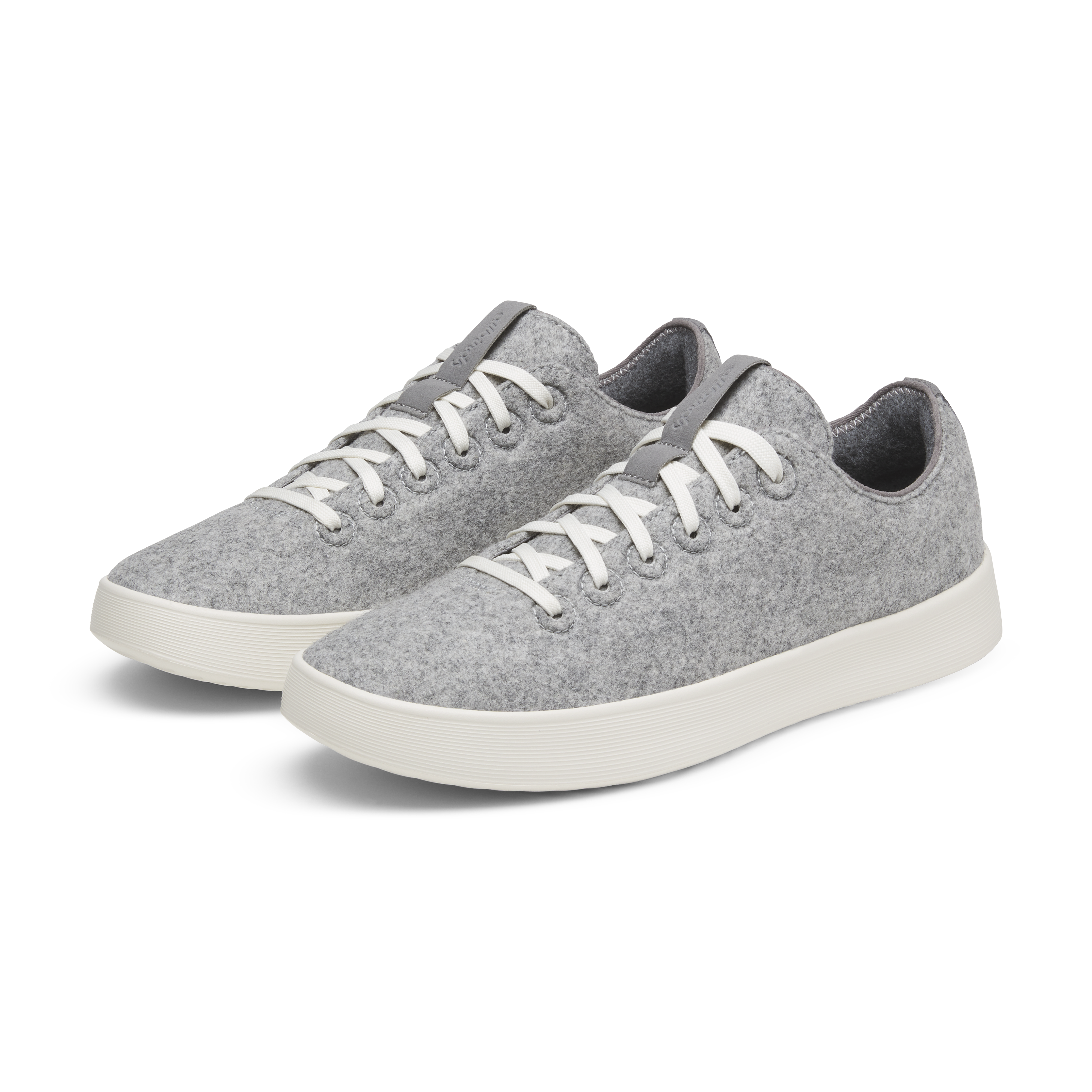 Men's Wool Cruiser - Light Grey (Natural White Sole)