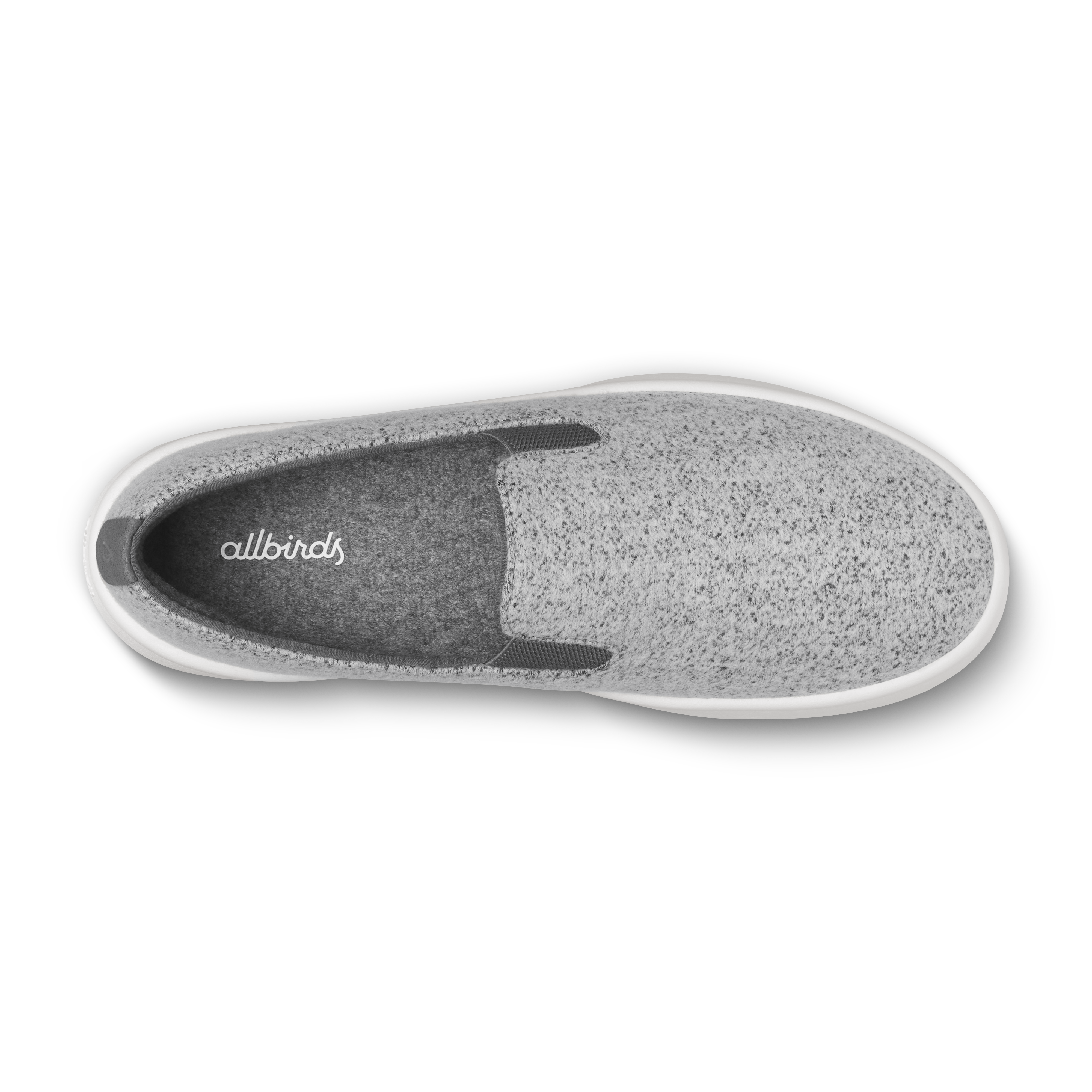 Men's Wool Cruiser Slip On - Medium Grey (Blizzard Sole)