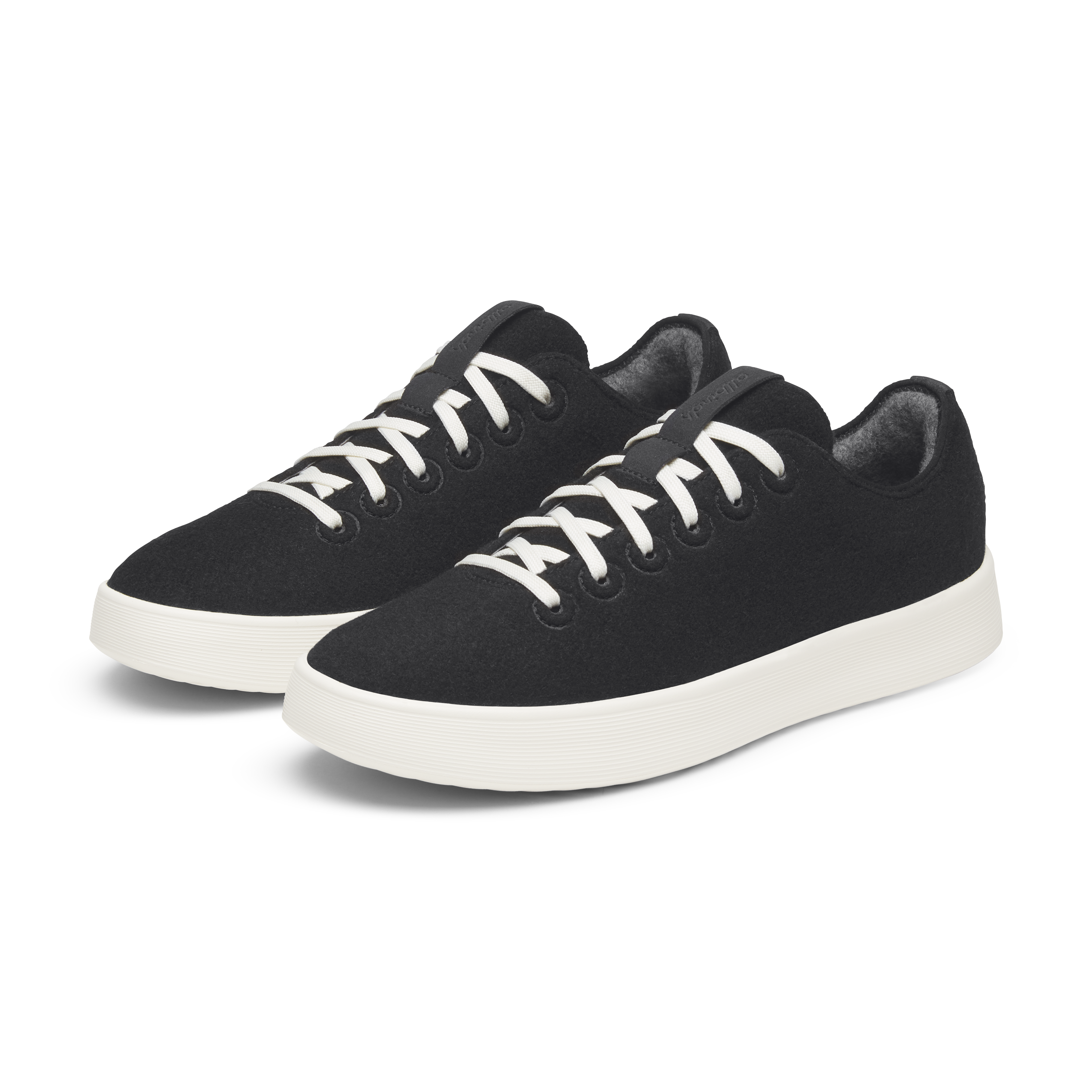 Men's Wool Cruiser - Natural Black (Natural White Sole)