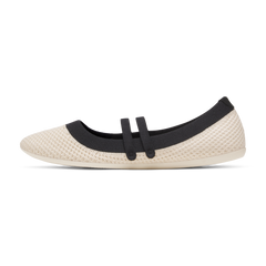 Women's Breezer Mary Jane - Warm White/Natural Black (Warm White Sole)